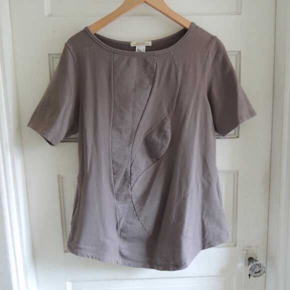 Prairie Underground Taupe Tunic Pockets L - Picture 1 of 6